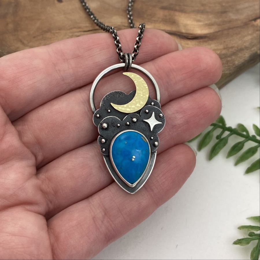 Gold, Silver Celestail Jewelry by Kelly Limberg