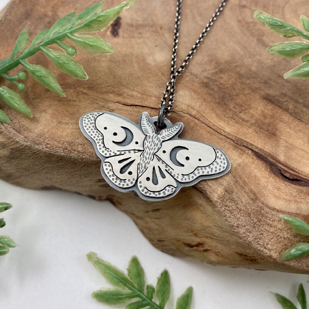 Moon Moth Jewelry by Kelly Limberg