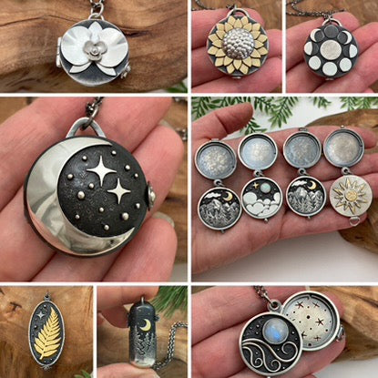 Handmade Lockets & Memorial Jewelry by Kelly Limberg
