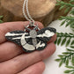 Night Sky Moth Necklace - Made to Order